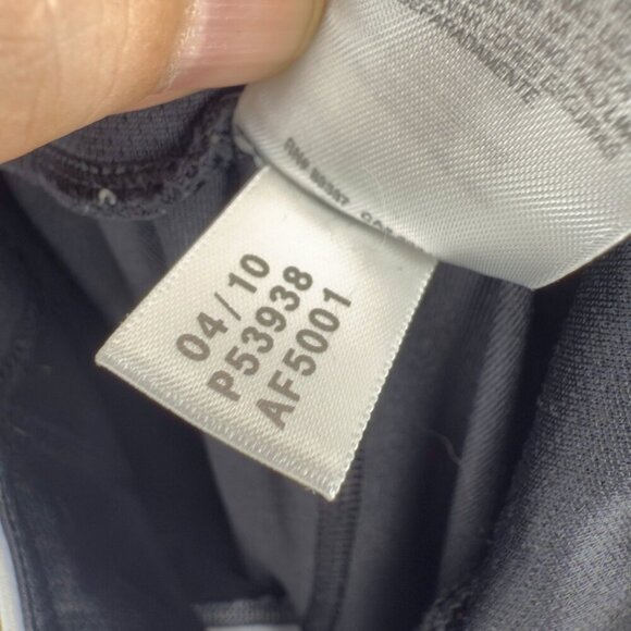 ADIDAS Lightweight Stretch Adjustable Leg Drawstrings Cropped Black Capris Sβ - Picture 6 of 6